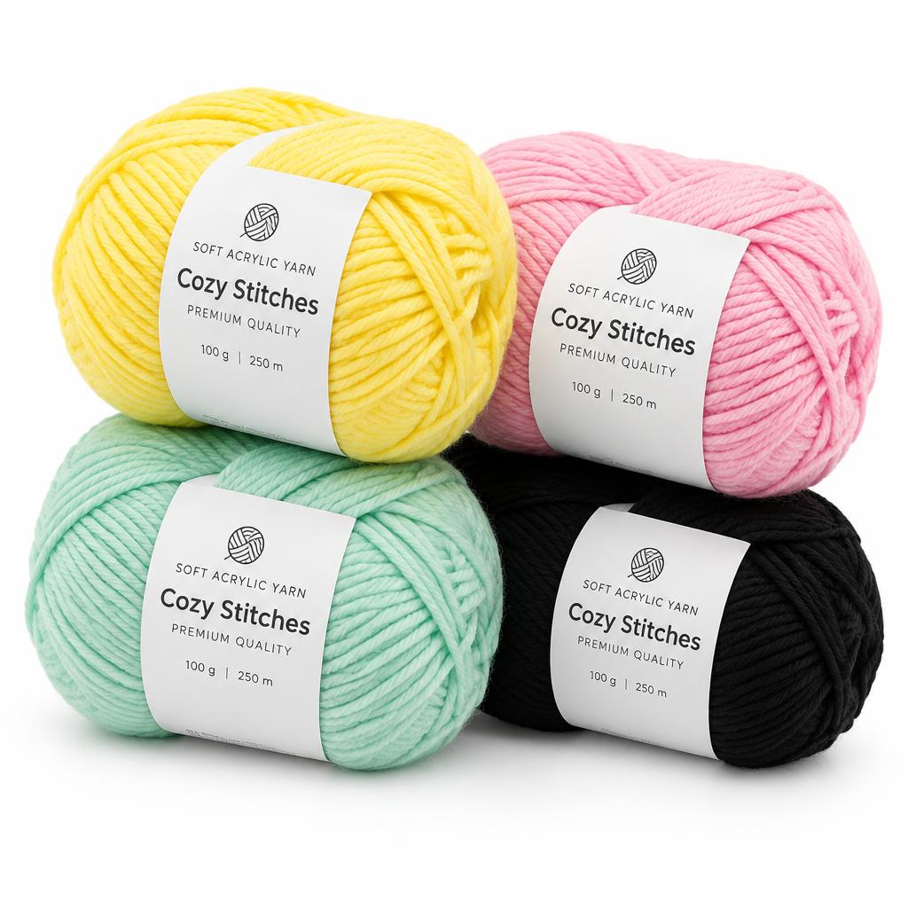 Budget Yarn Acrylic DK